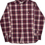 Polo By Ralph Lauren Checked Flannel Shirt - XL Blue Cotton