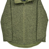 The North Face Fleece Jacket - Large Green Polyester