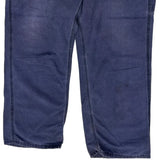 Carhartt Carpenter Trousers - 36W 30L Blue Cotton