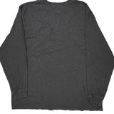 Carhartt Spellout Long Sleeve T-Shirt - 2XL Grey Cotton