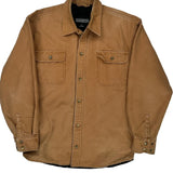 Dakota Grizzly Shirt Jacket - Small Brown Cotton
