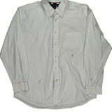 Tommy Hilfiger Striped Shirt - XL White Cotton