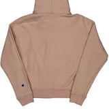Reverse Weave Champion Hoodie - Small Pink Cotton