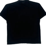 Made In USA Barcelona Planet Hollywood T-Shirt - Large Black Cotton