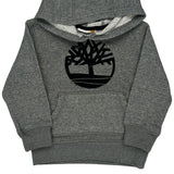 Age 2 Timberland Hoodie - 3XS Gray Cotton