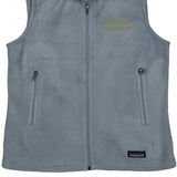 Made In USA Patagonia Synchilla Vest - Medium Blue Polyester