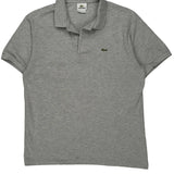 Lacoste Polo Shirt - Medium Gray Cotton
