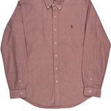 Ralph Lauren Shirt - Medium Red Cotton