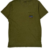 Patagonia Slim Fit T-Shirt - Medium Green Cotton