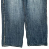 Sean John Wide Leg Jeans - 36W 29L Blue Cotton