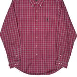 Polo By Ralph Lauren Checked Shirt - Large Red Cotton
