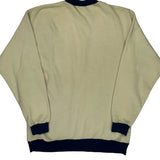 1970s/1980s Le Coq Sportif Sweatshirt - Small Cream Cotton