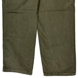 Carhartt Carpenter Trousers - 34W 30L Green Cotton