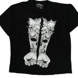 Avirex Graphic T-Shirt - 2XL Black Cotton