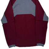 M Adidas Windbreaker - XS Burgundy Polyester