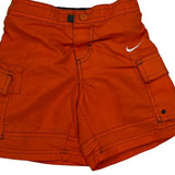 Age 2 Nike Cargo Shorts - X-Smallw 4L Orange Polyester