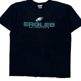 Philadelphia Eagles Reebok Nfl T-Shirt - XL Black Cotton
