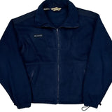 Columbia Fleece Jacket - XL Navy Polyester