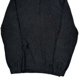 Tommy Hilfiger 1/4 Zip - Large Gray Cotton