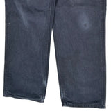 Carhartt Carpenter Trousers - 36W 34L Grey Cotton