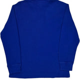 Polo By Ralph Lauren 1/4 Zip - Small Blue Cotton