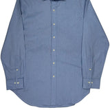 Polo By Ralph Lauren Striped Shirt - Large Blue Cotton