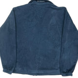 Columbia Fleece Jacket - Large Blue Polyester