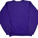 Minnesota Vikings Logo Athletics Nfl Sweatshirt - Large Purple Cotton