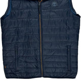 Timberland Vest - Large Navy Polyester