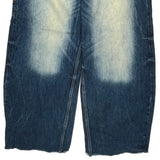 Unbranded Carpenter Jeans - 34W 28L Light Wash Denim