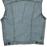 Lee Denim Gilet - XL Light Wash Denim