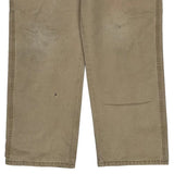 Wrangler Carpenter Trousers - 35W 30L Beige Cotton