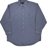 Ralph Lauren Shirt - Large Blue Cotton