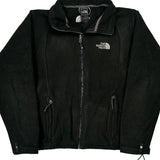 The North Face Fleece Jacket - Large Black Polyester