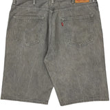 Levis Denim Shorts - 38W 11L Gray Cotton