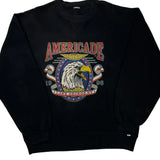 Americade Anvil Graphic Sweatshirt - 2XL Black Cotton