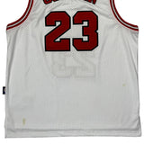Chicago Bulls Nike Nba Jersey - Large White Polyester