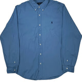 Ralph Lauren Shirt - 2XL Blue Cotton