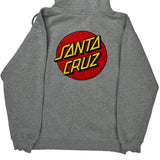 Santa Cruz Hoodie - Medium Grey Cotton Blend