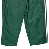 True To The Athlete Adidas Striped Track Pants - XL White Cotton