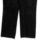 Carhartt Carpenter Trousers - 36W 32L Black Cotton