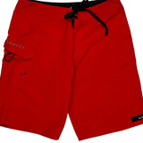Oakley Shorts - 31W 10L Red Polyester