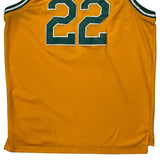 Memphis Adidas 2011 #22 Rudy Gay Jersey - XL Yellow Polyester