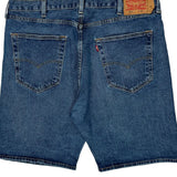 Levis Denim Shorts - 40W 10L Blue Cotton