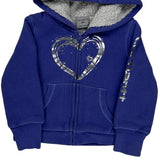 Age 12 Months Carhartt Hoodie - 3XS Blue Cotton