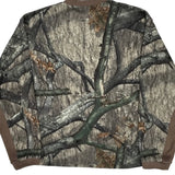 Mad Dog Camo Henley Long Sleeve T-Shirt - 2XL Camo Polyester