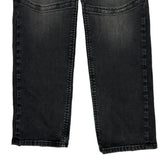 True Religion Slim Jeans - 32W 31L Black Cotton Blend
