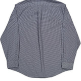 Ralph Lauren Checked Shirt - XL Blue Cotton