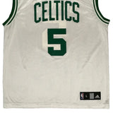 Boston Celtics Adidas Nba Jersey - Large White Polyester