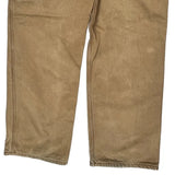 Carhartt Double Knee Carpenter Trousers - 35W 30L Brown Cotton